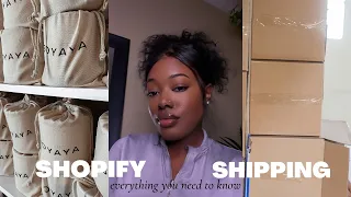 How to Ship Orders on Shopify | Online Shipping for Beginners | SOYAYA
