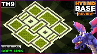 New BEST! TH9 X-bow island Base 2022 COPY LINK | COC TH9 Farming/Trophy/Hybrid base | Clash of Clans