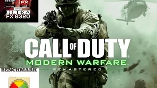 CALL OF DUTY MODERN WARFARE REMASTERED HD 7850/r7 370/r7 265 2gb fx 8320 /8350/ 8370 GAMEPLAY