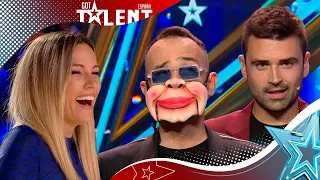 MENTALISTO arrasa gracias al TALENTAZO de este ventrílocuo | Audiciones 1 | Got Talent España 2023