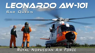 4Kᵁᴴᴰ Leonardo AW101 SAR Queen   Royal Norwegian Air Force