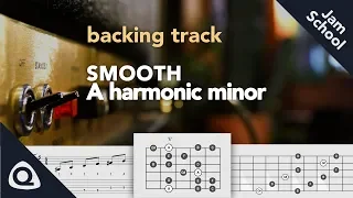 Smooth Enhanced Guitar Backing Track in A harmonic minor