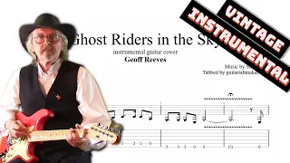 Ghost Riders in the Sky TAB - vintage instrumental guitar tabs (PDF + Guitar Pro)