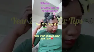How to grow your natural 4c Hair | Gentle Detangling of your hair