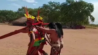 Xingu tribes life festa kuarup na aldeia yawalapiti Part 2