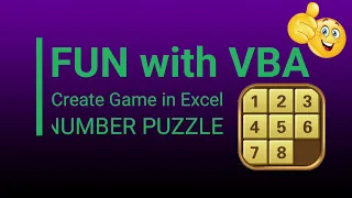 #161-Fun With VBA: How to Create a Number Puzzle Game in Excel With VBA (2021)