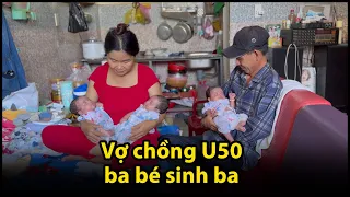 Bí quyết cặp vợ chồng U50 hạ sinh được 5 cô con gái, có 3 bé sinh ba | QUỐC CHIẾN Channel