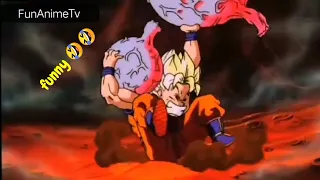 Goku & Vegeta came out of majin buu's body |Eng Dub|