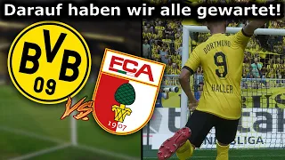 Comeback: Haller auf den Spuren von Haaland & Co! Dortmund - Augsburg | Prognose