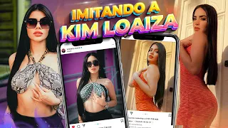 IMITANDO el TIKTOK de KIMBERLY LOAIZA por UNA SEMANA