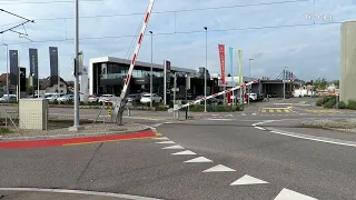 Railroad Crossing - Buchs  (CH) - Bahnübergang Industriestrasse , Passage à niveau