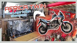 Vom Karton zur Legende: Die neue Honda CRF 1100L Africa Twin 2024 – Unboxing & Zubehör-Highlights