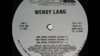 Wendy Lang - One More Chance (Club)