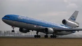 Vliegtuigen spotten op Schiphol prachtige vliegtuigen!