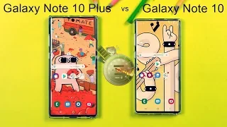 Samsung Galaxy Note 10 Plus Snapdragon 855 vs Note 10 Exynos 9825 Speed Test Comparison