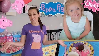 🐷 PEPPA PIG THEMED BIRTHDAY PARTY FOR THREE-YEAR-OLD GIRL 🎉