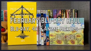 February 2021 Blu-ray, 4k & Anime haul | Midsommar Directors cut, Fruits Basket LE box set and more!