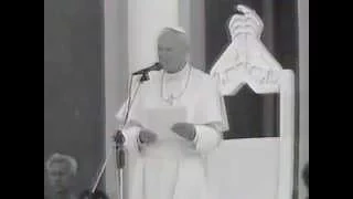 Jan Paweł II Częstochowa 14 08 1991 rozpoczecie SDM
