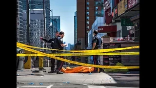 Raw video: Toronto van attack aftermath