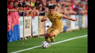 Ilias Akhomach vs UE Olot | FC Barcelona Pre-Season 2022/2023 | (13/07/2022)