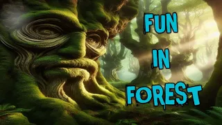 FUN IN FOREST || AI ANIMATION VIDEO || KIDS BEDTIME STORY || ANIMATION STORIES #summervibes #aivideo