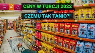 CENY W TURCJI 2022 - Czy Turcja jest droga? Inflacja 2022 // Antalya, Turcja 🇹🇷