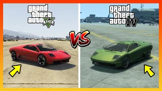 GTA 5 INFERNUS VS GTA 4 INFERNUS | COMPARISON OF INFERNUS