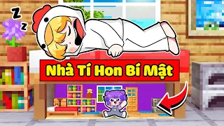 NABEE THỬ THÁCH XÂY NHÀ TÍ HON SIÊU BÍ MẬT DƯỚI GIƯỜNG NGỦ TÔ GÀ TRONG MINECRAFT 🤣🏠