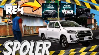 FINALMENTE SAIUUU NOVO SPOILER DO NOVO CARRO DO REBAIXADO ELITE BRASIL A HILUX