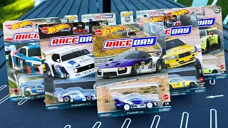 Lamley Preview: Hot Wheels 2023 Car Culture Race Day vs  2016 Race Day