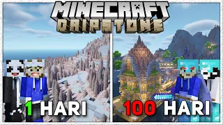 100 Hari Di Minecraft 1.18.1 Tapi DRIPSTONE CAVES Only