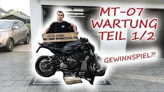 Ventilspiel  Prüfen / Wartung Yamaha MT07  | GarageTime Teil1