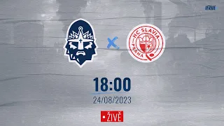 ŽIVĚ: Přátelské utkání 24.8. od 18:00, Rytíři Kladno vs. HC Slavia Praha