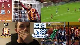 A DOMINATING PERFORMANCE - Bradford City 3-0 Southend United Vlog
