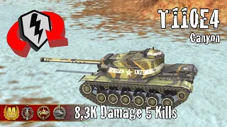 T110E4  |  8,3K Damage 5 Kills  |  WoT Blitz Replays