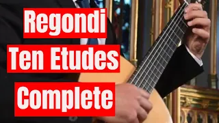 Regondi - Ten Etudes - Complete