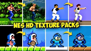 NES 8-Bit Games in HD||Best HD Texture Packs [Vol. 1]