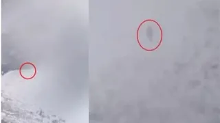 Creature of 2 5 meters is filmed climbing mountain – Bigfoot