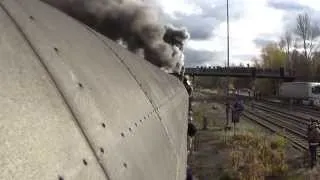 Schiefe Ebene - Bergfahrt in voller Länge