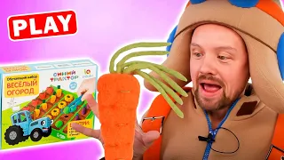 KyKyPlay - Плей до - Как Кукутики научились лепить из теста и придумали огород Play Doh