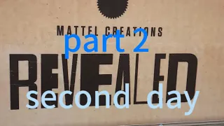 part 2 Mattel creations  Revealed  second day, my impressions