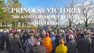 Princess Victoria 70th Anniversary Ceremony in Stranraer