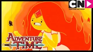 Adventure Time | Flame Princess Gets Help From Princess Bubblegum - Earth & Water | Cartoon Network