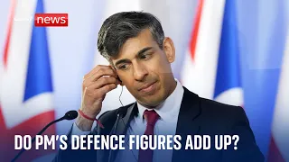 Rishi Sunak's £75bn defence announcement under scrutiny