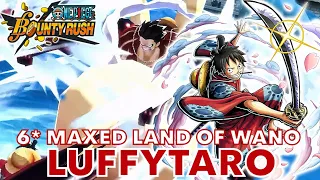 6* MAXED Land Of Wano LUFFYTARO(Play For FUN🤩) SS League Gameplay | One Piece Bounty Rush