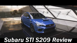 2019 Subaru STI S209 Review (Forza Horizon 5)