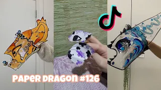 Dragon Puppet TikToks - Paper Dragon TikTok Compilation #126