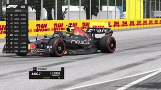 Sergio Perez Pole Lap | Mexican Grand Prix 2022 | Assetto Corsa