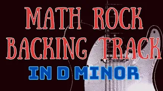 Math Rock Backing Track in D minor