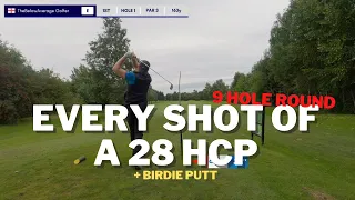 Every Shot of a 28 Handicap Golfer's Round. and My first ever birdie?!  - The Below Average Golfer